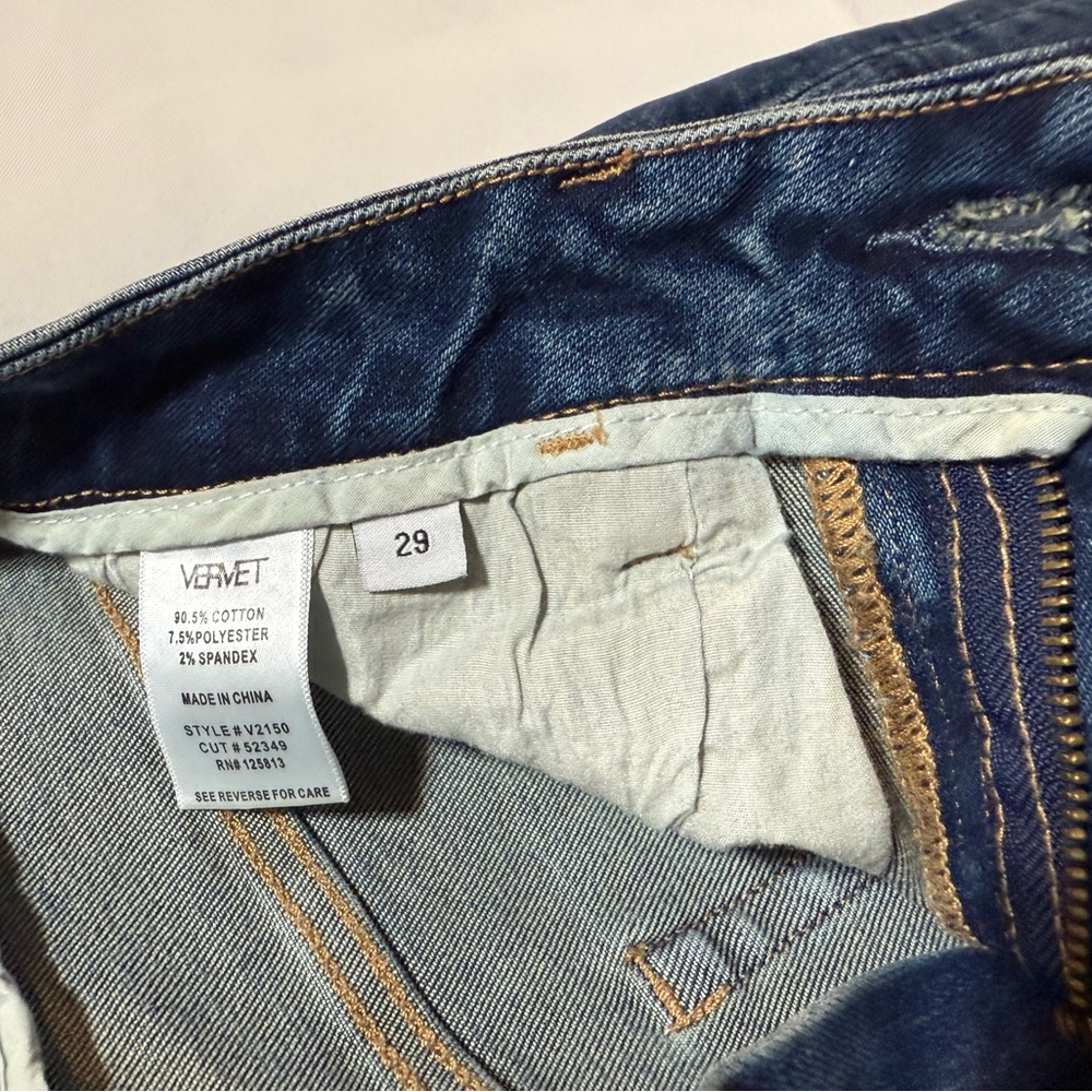 Velvet  Classic Denim Jeans sz 29 NEW - Picture 4 of 5